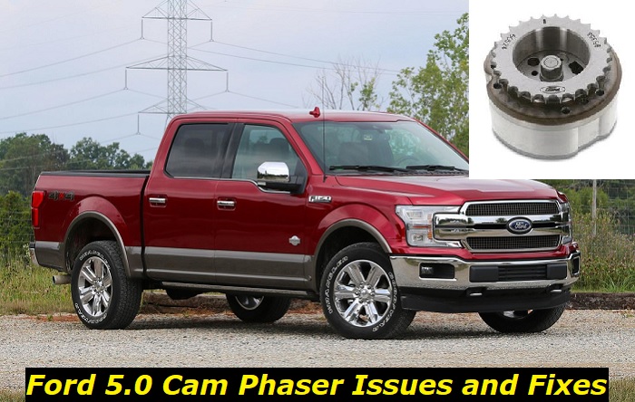 cam phaser issues ford 5-0 engine